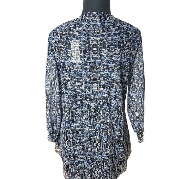 New w/Tags!!  Anthropologie Sheer Smocked Babydoll Top Blouse, Feminine, S - Picture 9 of 13